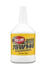 Red Line Gear Oil - 75W140 - Synthetic - 1 qt - Each