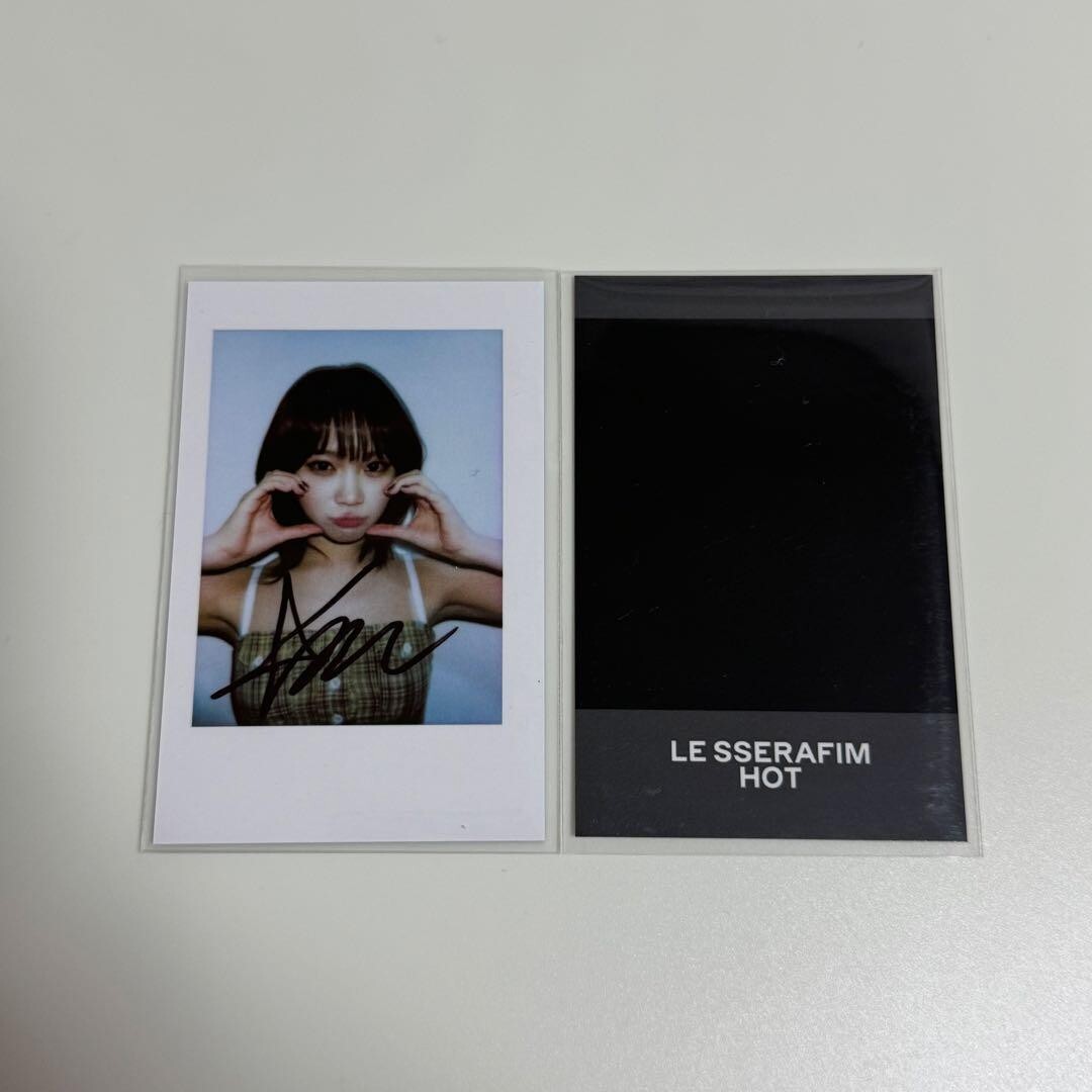 ルセラフィム HOT idoustage 2.0 ラキドロ チェキ チェウォン ルセラフィム チェウォン HOT idoustage ラキドロ チェキトレカ 2