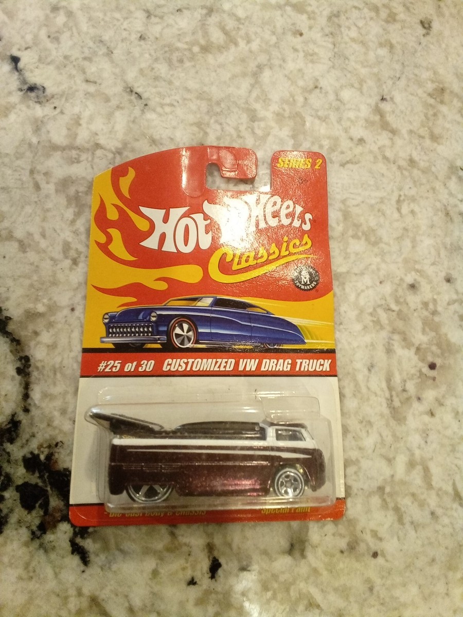 ミニカー HotWheels Classics VW DRAG TRUCK Amazon.com: Hot Wheels Classics Series 2 Customized Red VW