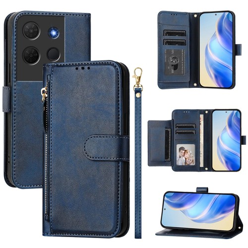 For TCL 503, Shockproof Multi-function Flip Leather Wallet Card Case Full Cover - Picture 11 of 21