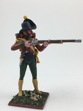 Painted Napoleonic metal soldier 1/30, Corsican Tirailleurs Corses VID SOLDIERS