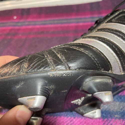 Adidas adiPure IV TRX FG V23686 Black/Silver UK 7.5 Rare - Picture 13 of 13