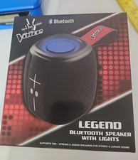The Voice Legend Bluetooth Speaker Lights FM Radio NIB Micro SD, USB, Mic Input