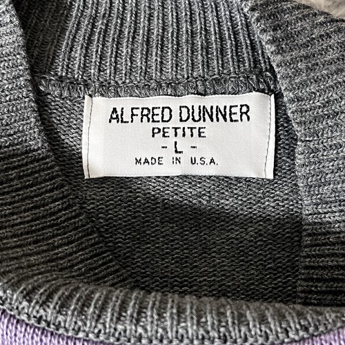 Vintage Alfred Dunner Damen Gr. LP Blumen Pullover Grannycore Colorblock Kirche - Bild 10 von 11