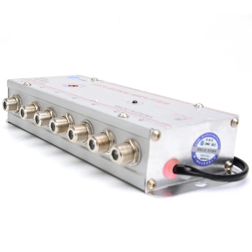 Cable TV Amplifier 1 input 6 Outputs 20dB Gain for Analogue / Antenna Signals - Picture 6 of 6