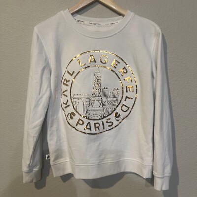 Karl Lagerfeld Eiffel Tower Sweatshirt Paris T-shirt Eiffel Tower