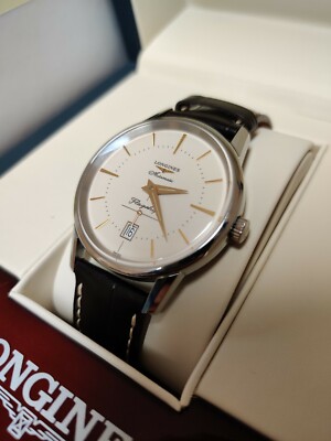 Longines Flagship Silver Men's Watch - L4.795.4.78.2 for sale