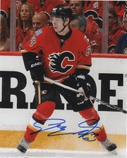 Calgary Flames Sam Bennett Signed Autographed 8x10 Photo NHL COA H