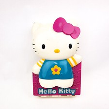 Vintage Sanrio HELLO KITTY Plastic PEN PENCIL Storage Case 1999 Has FLAWS