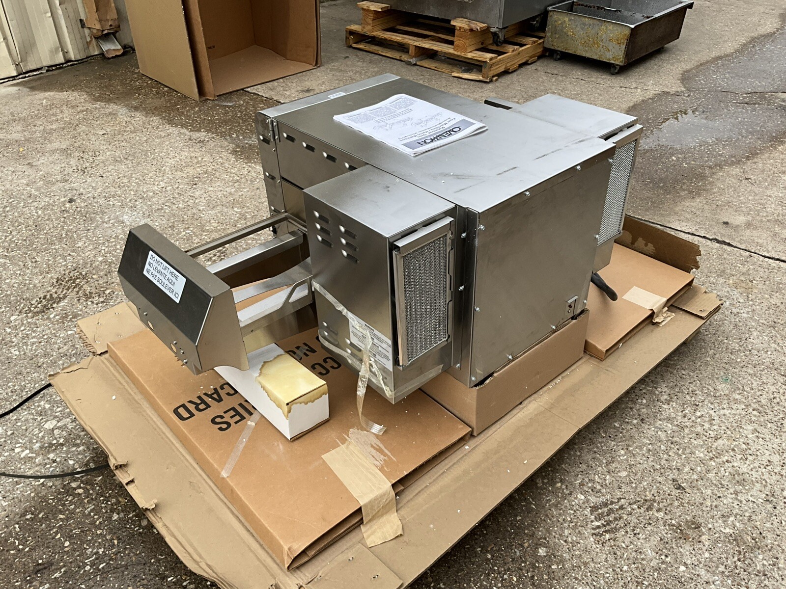 Ovention Matchbox M1313 Ventless Countertop Speed oven Concession stand pizza B