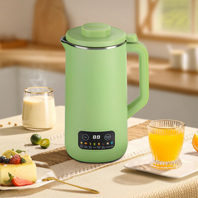 Nut Milk Maker Machine - Automatic 800ml for Almond, Oat, Coconut, Soy Drinks
