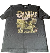 VTG The Charlie Daniels T Shirt XL 80s Single Stitch Made In USA Screen Stars