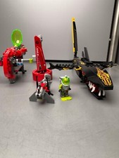 Used Lego Atlantis Lot Typhoon Turbo Sub 8060 Guardian Of The Deep 8058