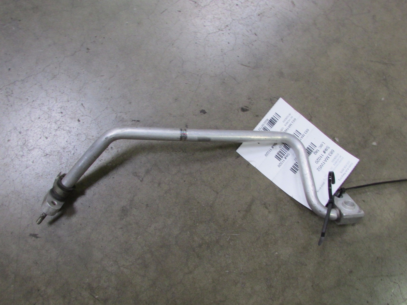 Maserati Coupe, Spyder, A/C Hose, Union To Compressor, Used, P/N 67028000
