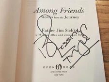 Father Jim Sichko SIGNED Among Friends Lexington Kentucky 2014 First Edition COA