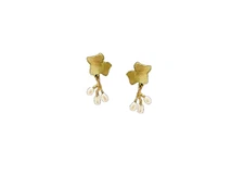 MICHAEL MICHAUD Ivy Leaf Post Earrings 3549