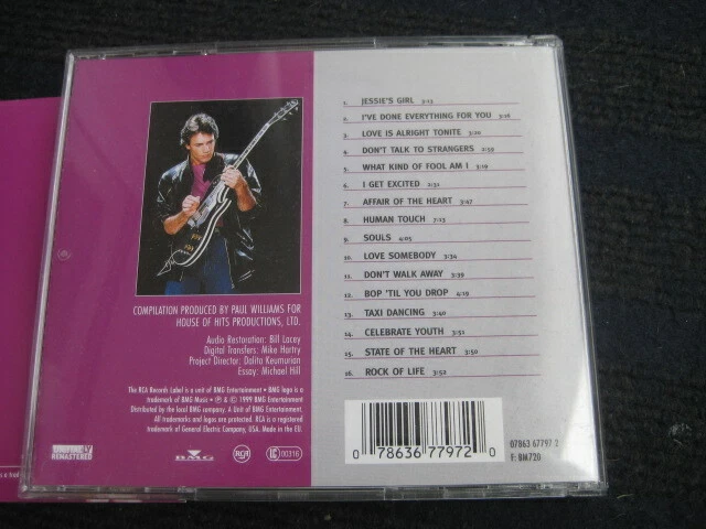 CD  RICK SPRINGFIELD  The Best of  Neuwertige CD  16 Tracks  Greatest Hits  - Bild 3 von 4