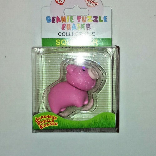TY UK BEANIE PUZZLE ERASER Iwako JUMPS Hightops SEAMORE Daisy SPLASH Cubbie PIG - Picture 3 of 56