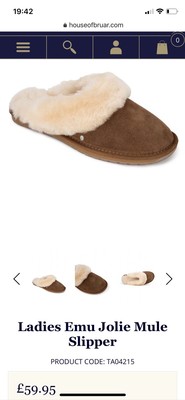 qvc emu slippers