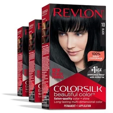 Revlon Colorsilk Color Permanent 3D Radiant Hair Color *CHOOSE SHADE* 3Pack
