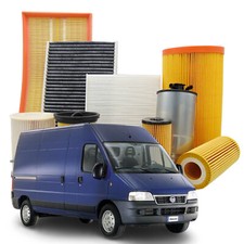 KIT TAGLIANDO 4 FILTRI MISTI FIAT DUCATO 2.5 TDI 116CV 85KW DAL 1994 AL 2002