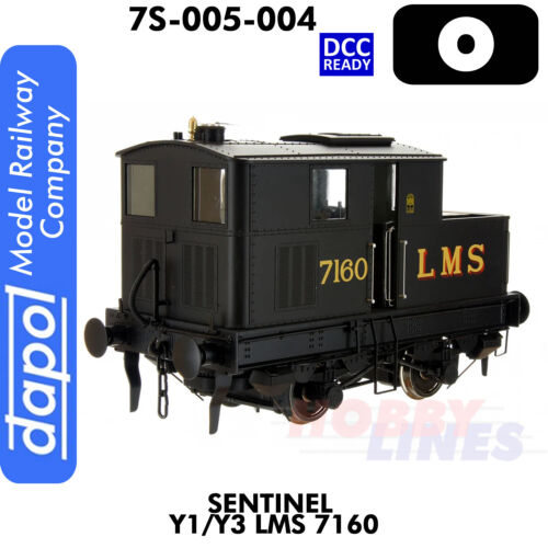 Sentinel Y1/Y3 LMS 7160 steam locomotive O gauge 1:43 Dapol 7S-005-004 - Picture 3 of 4