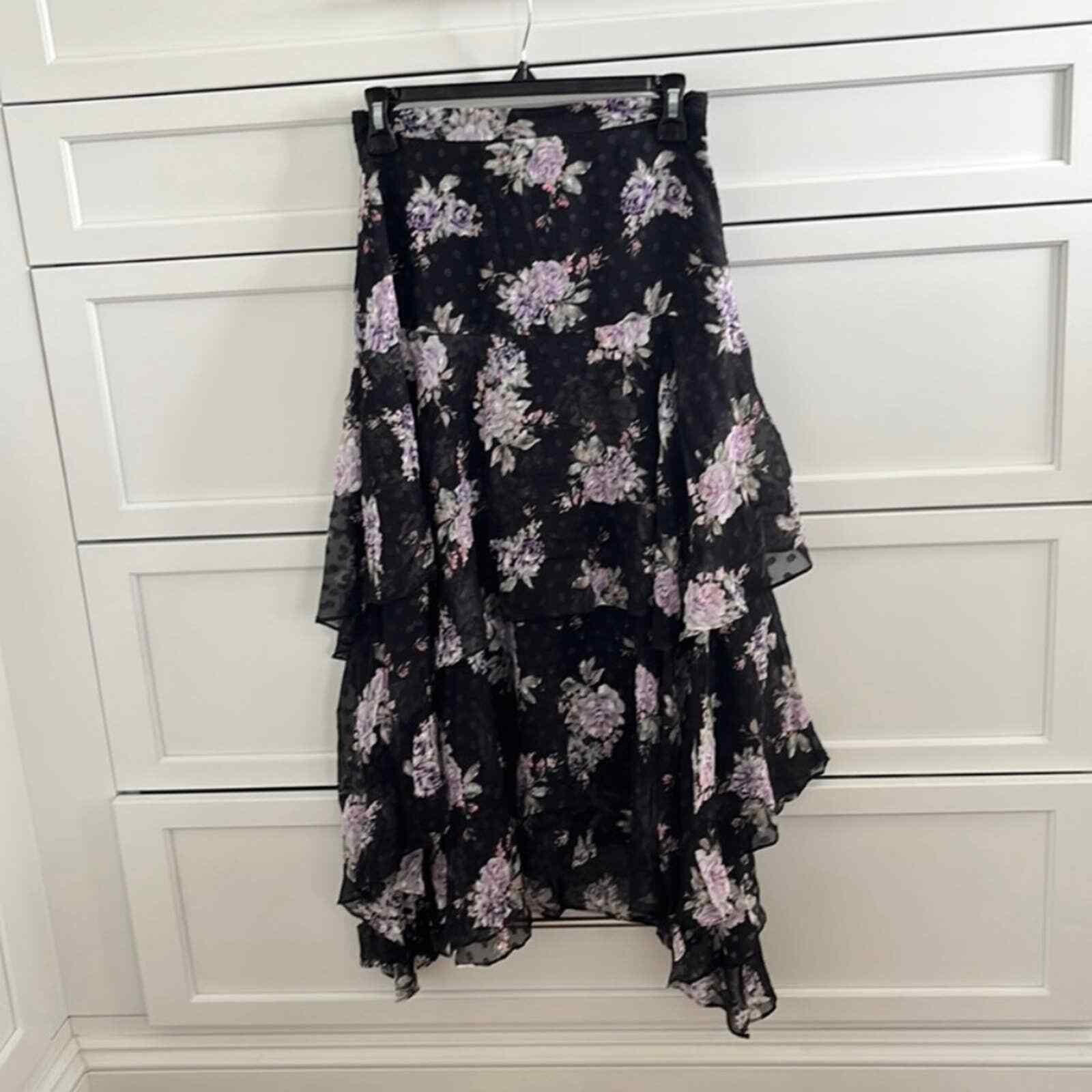 Loveshackfancy NEW Alex Black Floral Polka Dot boho M&hellip; - Gem