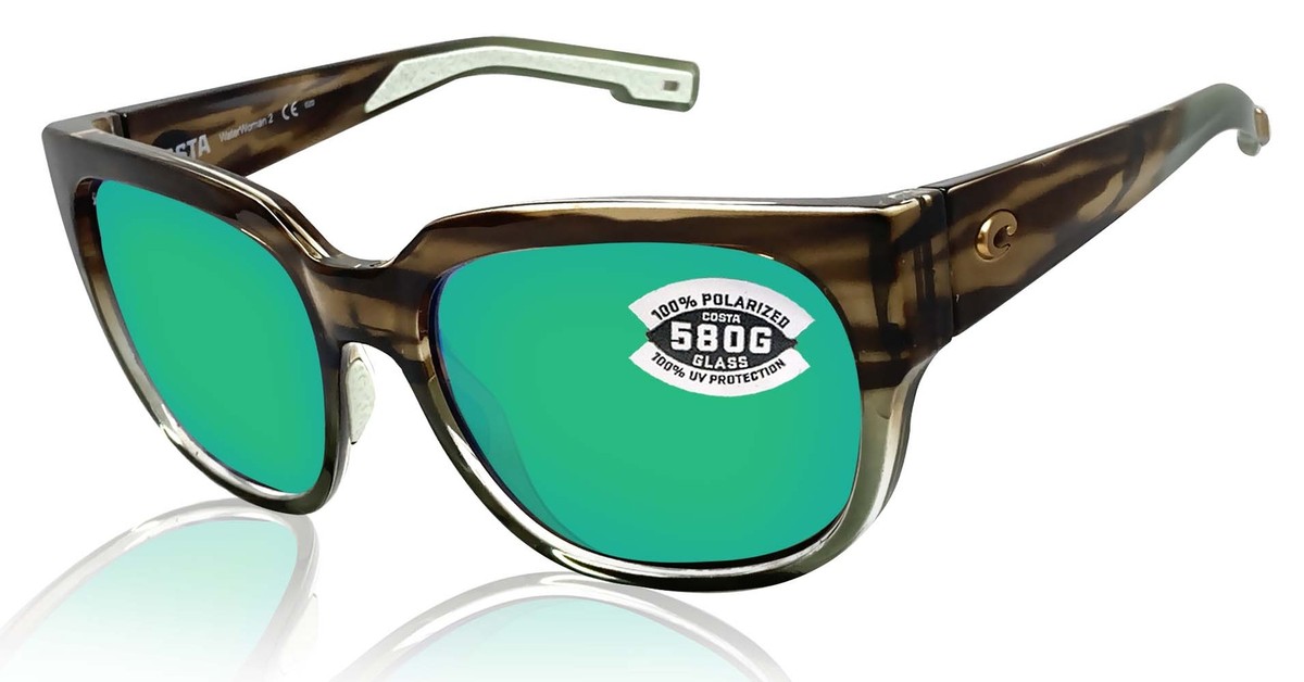 NEW, AUTHENTIC, NEVER WORN, Costa Waterwoman 2, WTR 11 Costa Waterwoman 2 XL (58-18) with Gray lenses and Matte  main image 3