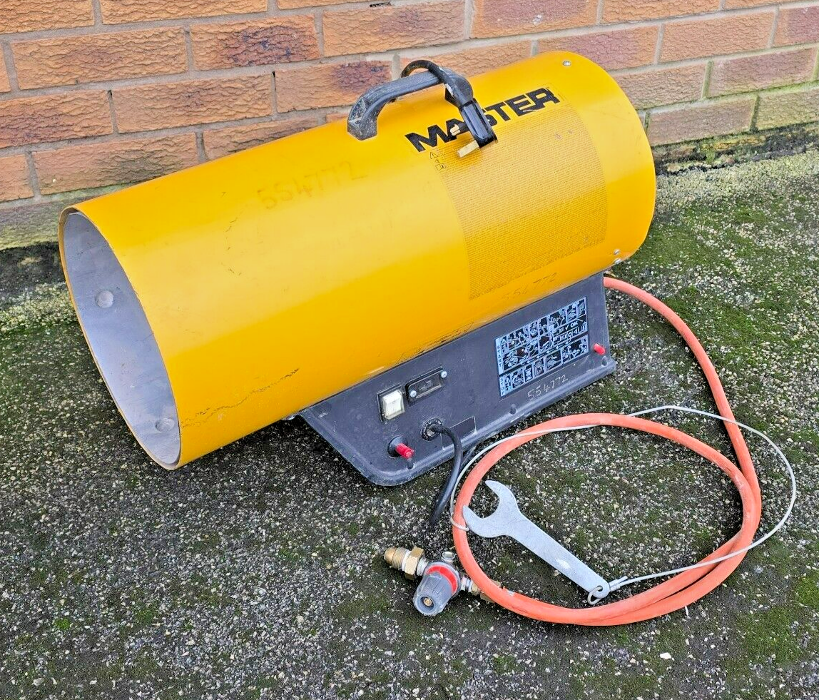 Gas Workshop Heater Master BLP53 240v Propane Space Air Warmer