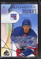 2024-25 SP Game Used Authentic Rookies Blue AUTO Brennan Othmann