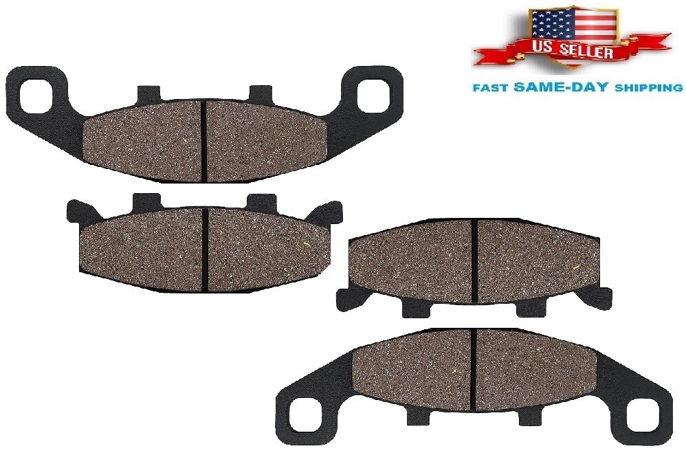 nao*1991 カフス3点 tac143/tac174/epc195 2 Front Brake Pads for Kawasaki Ninja 600R ZX600C 1988 1989 1990