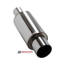 Hks Hi Power Universal Exhaust Muffler Polished 3 75mm Inlet - 34002-ak008