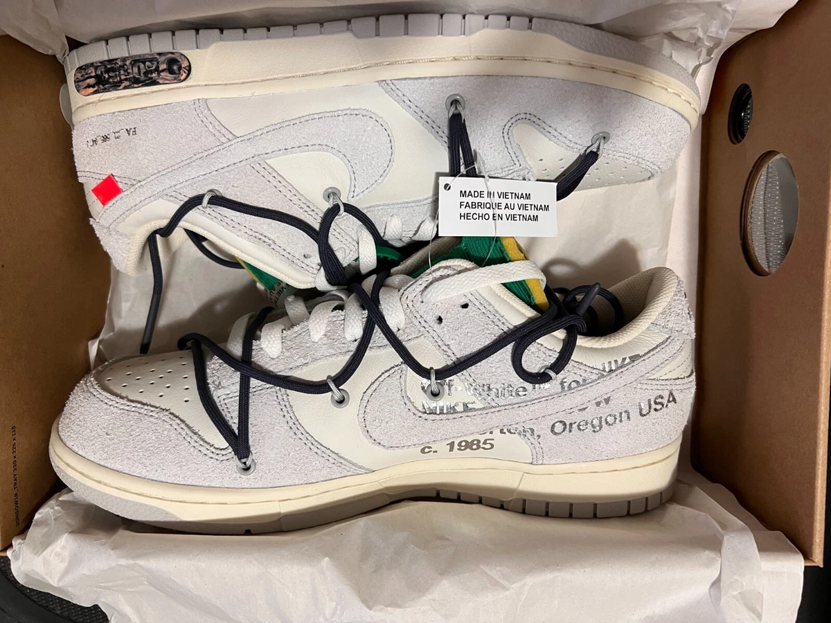 Las mejores ofertas en Nike Off-White x Dunk Low Lot 20 of 50 | eBay
