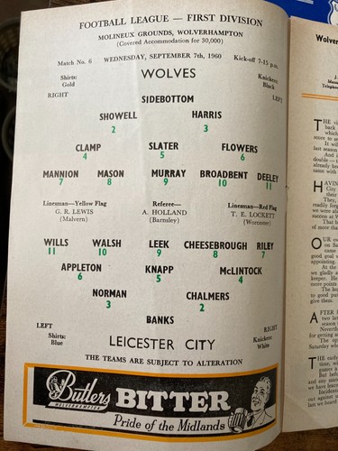 Wolves HOME & AWAY 1957/58 1958/59 1959/60 1960/61 1961/62 1962/63 FREE POST - Picture 203 of 394