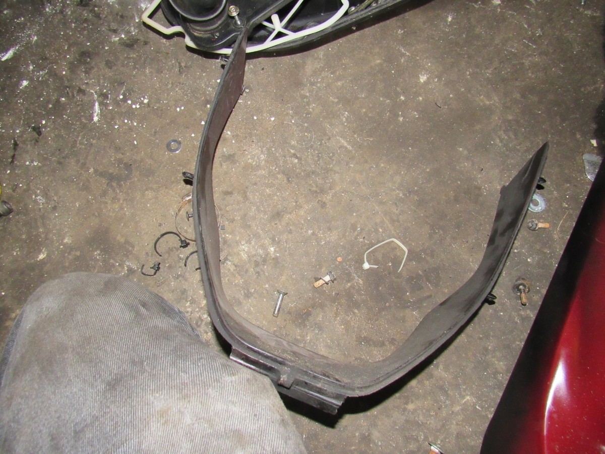 1996 kawasaki zx900 zx9 lower v fairing cowl | eBay