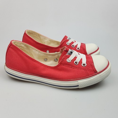 red converse ballet