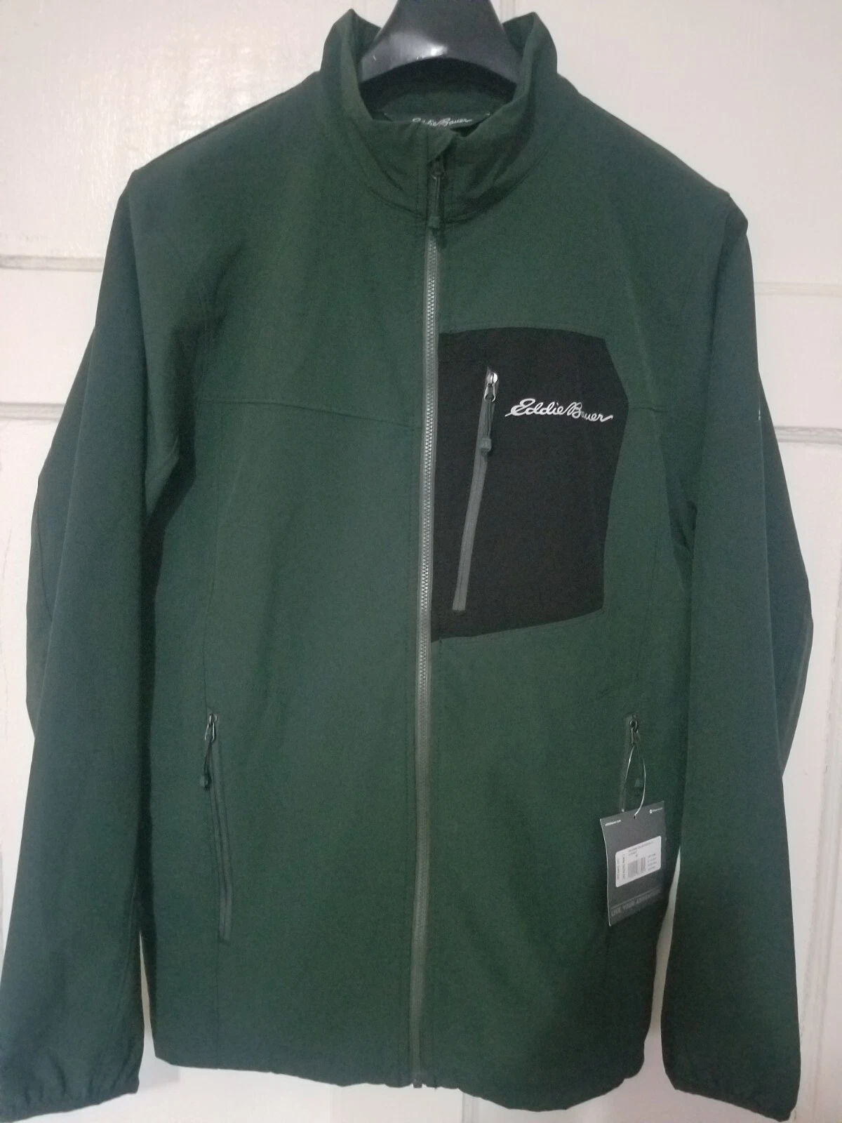 Eddie Bauer First Ascent Sandstone Backbone Jacket Green - Mens Size Medium