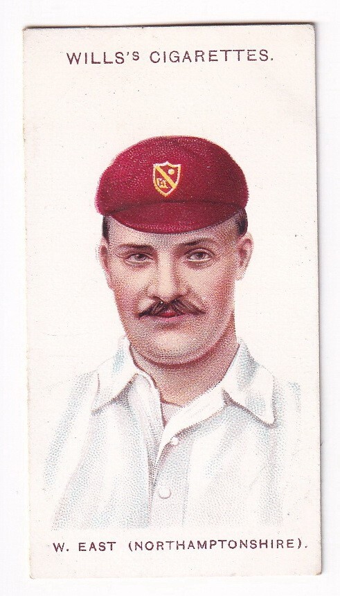 1908 Wills Cricketers - William East #30 Small S for sale online