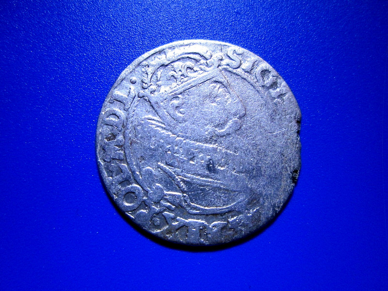 1625 Poland Sigismund III  6 Groschen Silver (CLEAR DATE) KM#42 (400 years old)