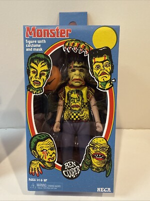 New Sealed NECA Ben Cooper 5.5'' Monster #03 Frankenstein Costume Kid 80s Style
