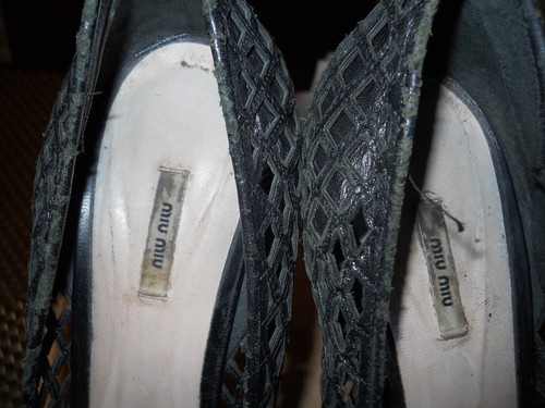 100% AUTHENTISCHE MIU MIU High Heel Pumps/Stillettos...... Gr.39/8,5 - Bild 5 von 7