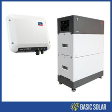 Speicher Nachrüstset mit SMA Sunny Boy Wechselrichter u. BYD HVS Speicher