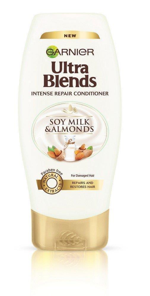 Garnier Ultra Blends Intense Repair Soy Milk and Almonds Conditioner, 75ml