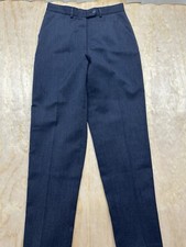 Vintage Giorgio Armani Women's 46 Italy Black Dress Pants 100 Lana US 10 EUC