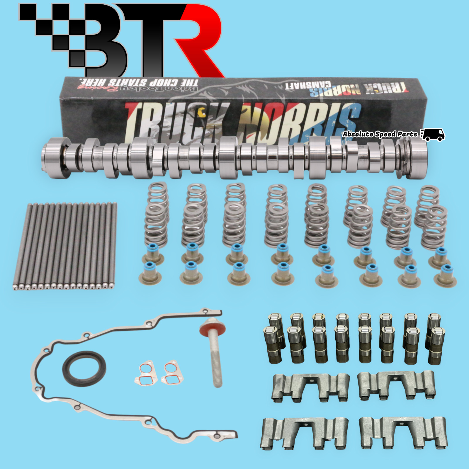 32/o - Finance Dynosty BTR TRUCK NORRIS Ca Kit With Pushrods Delphi - Foto 7