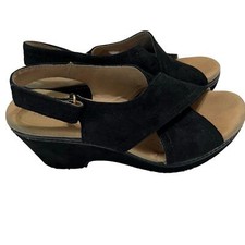 Clarks Collection Ultimate Comfort Shoes Sz 8.5M Black