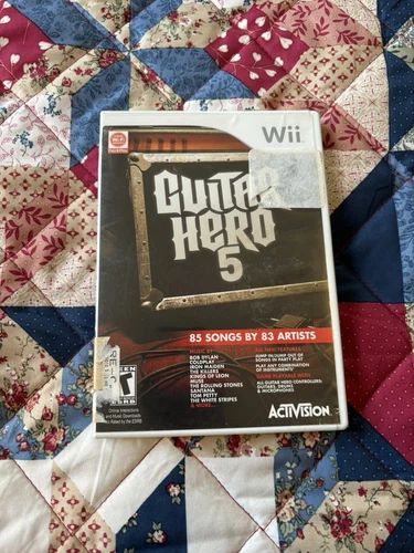 Guitar Hero 5 (Nintendo Wii, 2009)