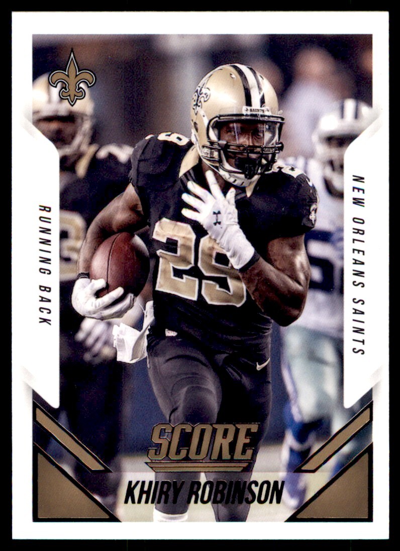 Khiry Robinson New Orleans Saints 2015 Jersey 2015 Score Khiry