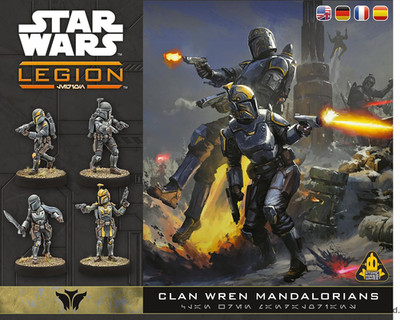 Star Wars Legion: Clan Wren Mandalorians