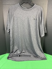 Under Armour Men's Active Tech 2.0 Short Sleeve Tee Size M Dark Grey